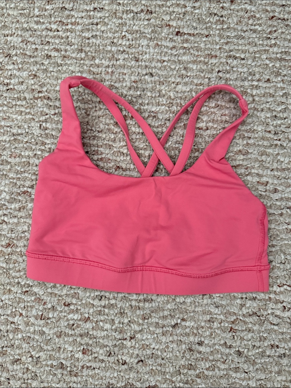 Lululemon Sports Bra, Medium Support, Coral